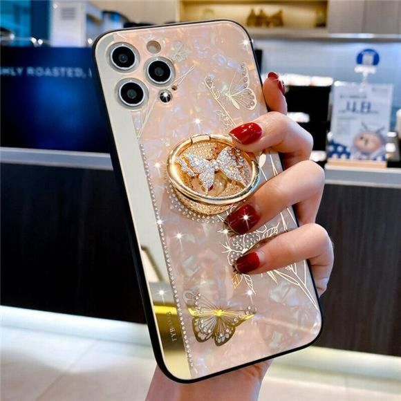 Bling Glitter Case Girl Phone Cover for iPhone 14 Pro Max 13 12 11 7/8 Plus XR - Picture 8 of 10